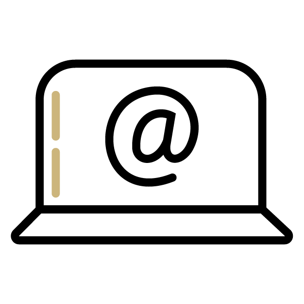 Laptopwithsymbolonscreen