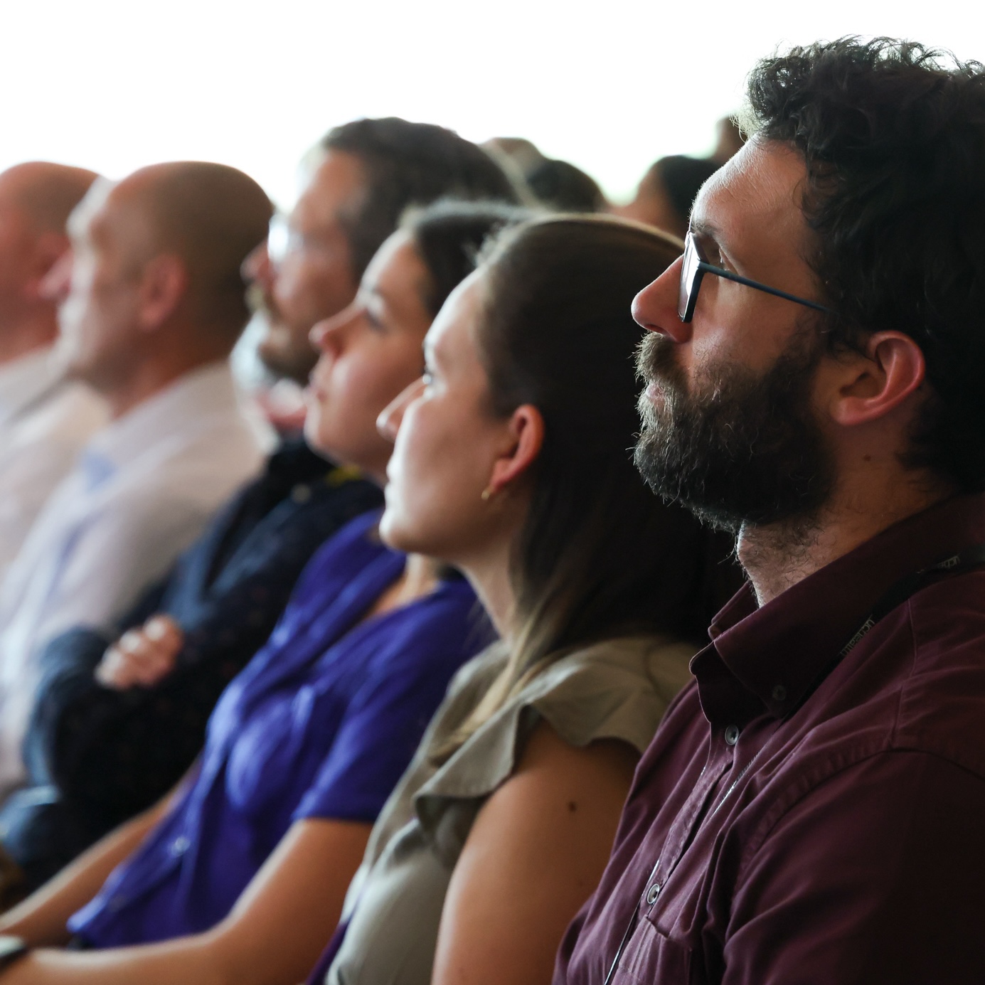 AME Members listening during Induction