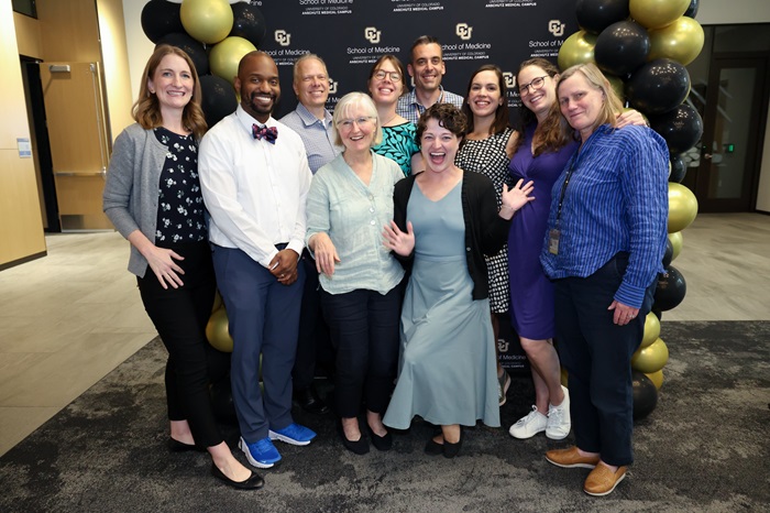 Academymembersposeatthephotoboothduringthe2025inductioncelebration