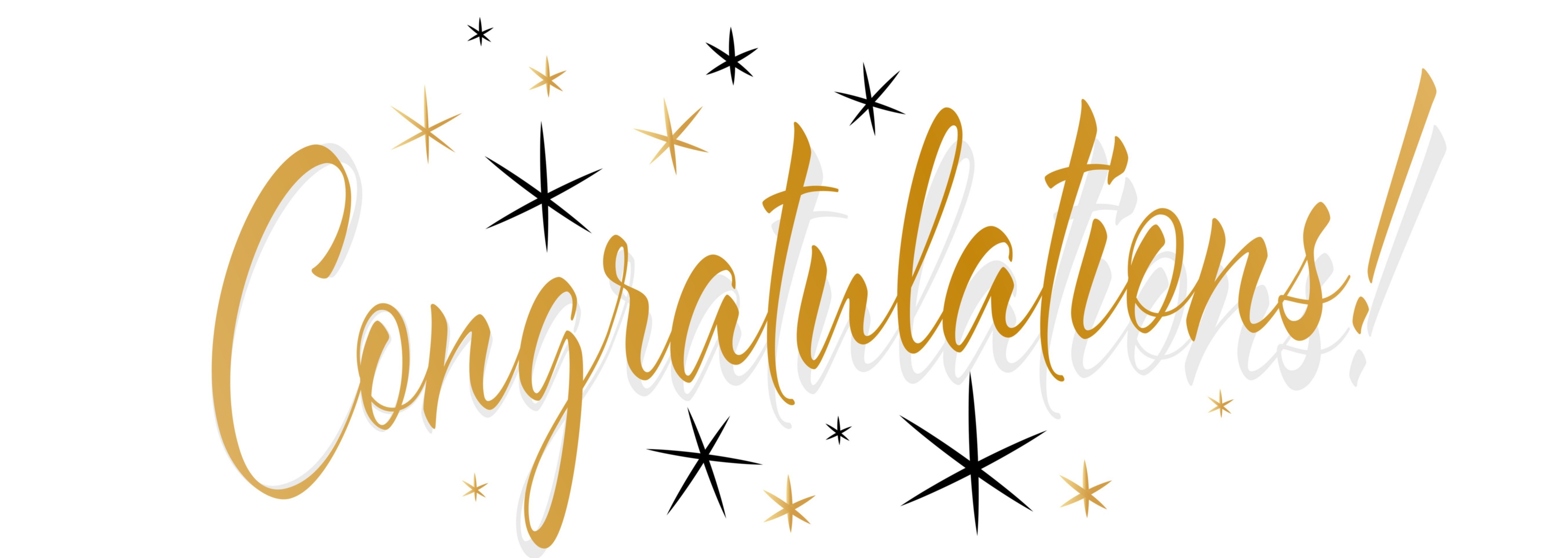 Decorative image - congratulations