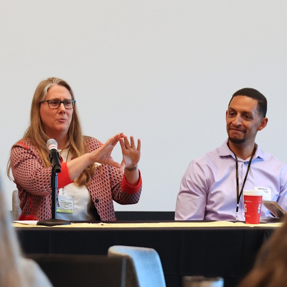 Panelists during the 2025 symposium