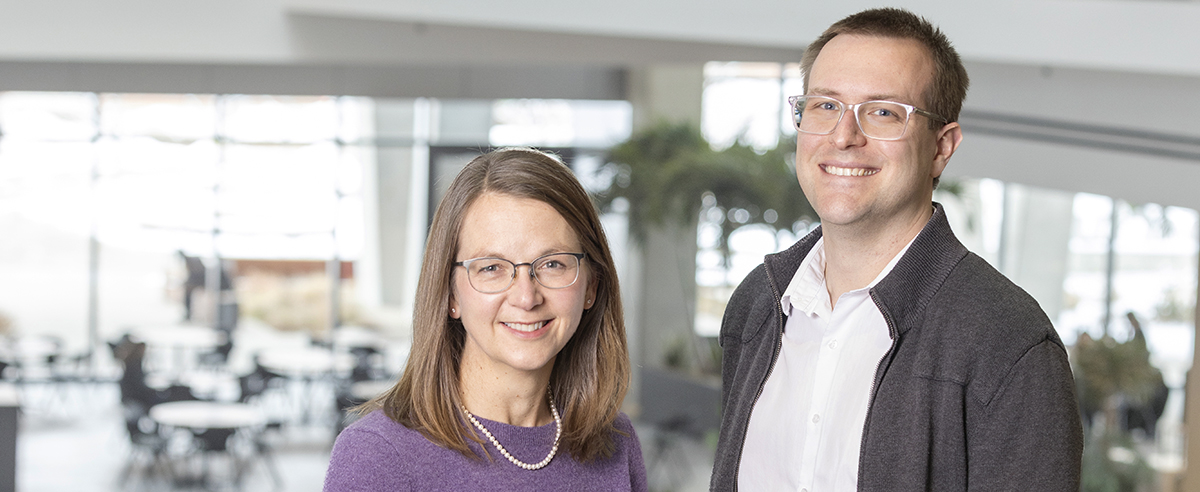 KristineErlandsonandJacobWalkerinatrium