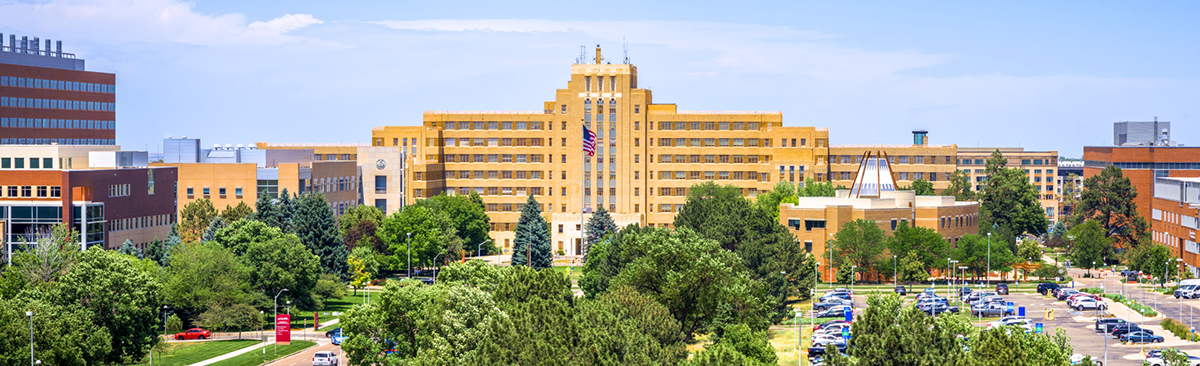 Fitzsimons Building panoramic view