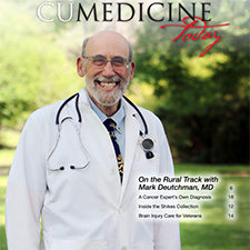 Cover of the magazine fall 2025 with Mark Deutchman