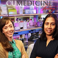 spring2022magzinecoverwithtwoscientists