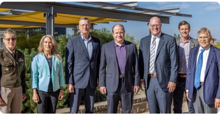 MajGenLauraClellanBrigGenKathleenFlaritVASecretaryDouglasCollinsGovJaredPolisJoeBrennanMarcusRuzekDonElliman