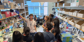 Teenagers Get a Running START on Learning About Cancer Research