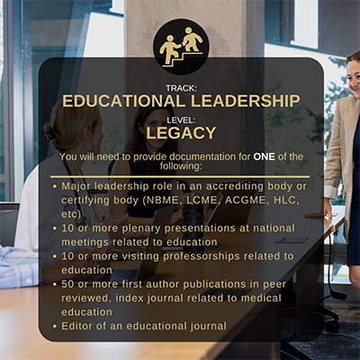 Educational Leadership Track Legacy