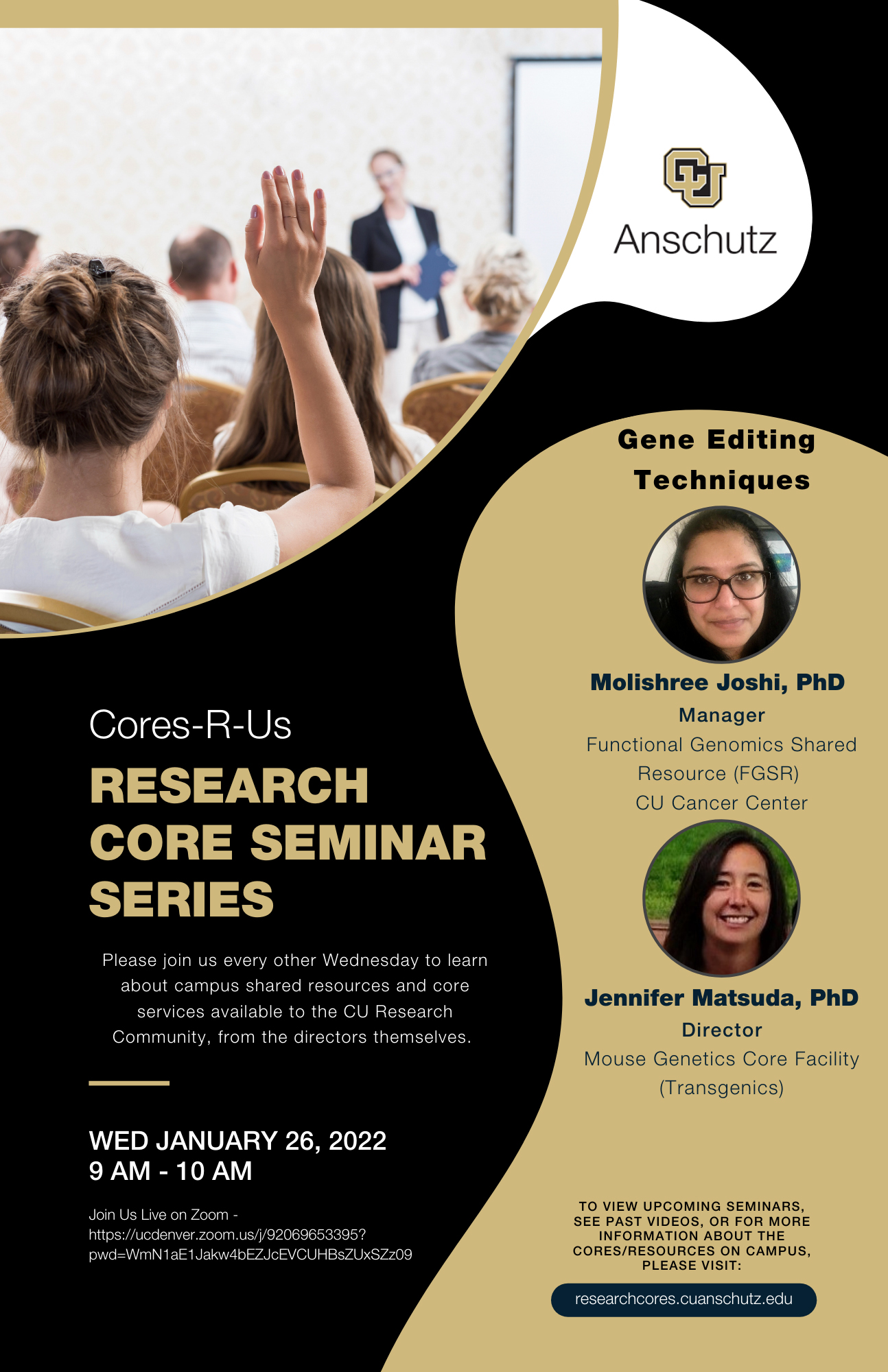 Research Core Seminar Series Flyer