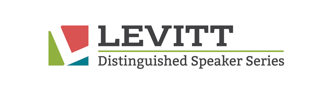 Levitt Distinguished Speaker Series logo.