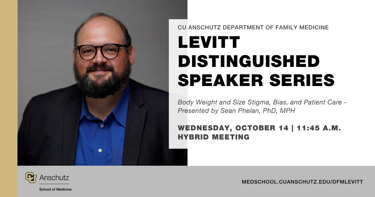 Levitt Lecture decorative header with speaker headshot