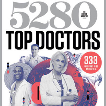 Cover of 2019, 5280 Magazine, Top Docs Edition