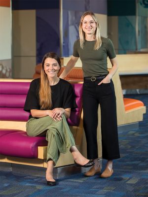 Drs. Lauryn Roth and Aubrey Armento