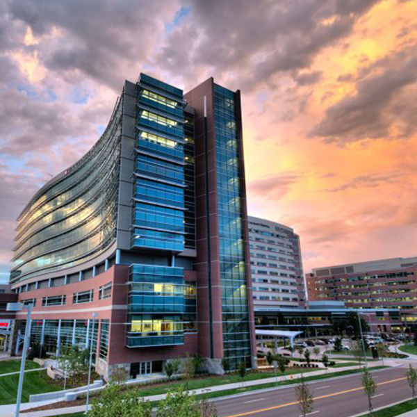 Photo of University of Colorado Hospital.