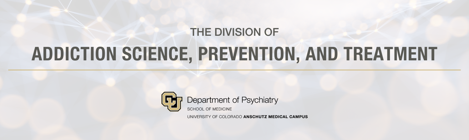 Division of addiction science, prevention, and treatment header image