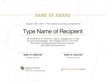 Certificate/Award 2