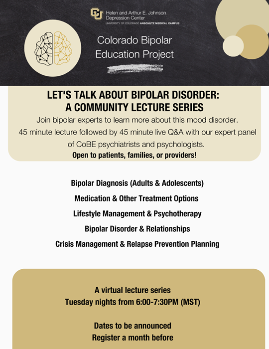 CoBe Lecture Series Flyer No Dates