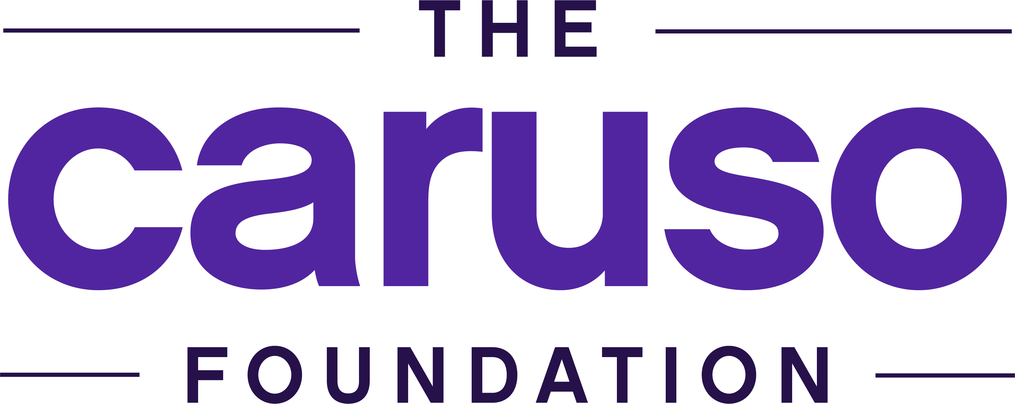 The Caruso Foundation Purple Logo