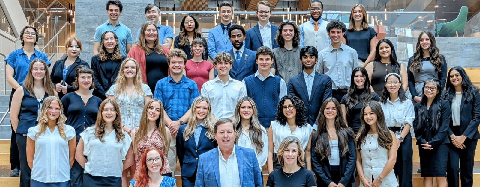 Group photo of 2025 CREU class