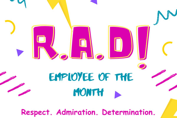 RAD Employee of the Month