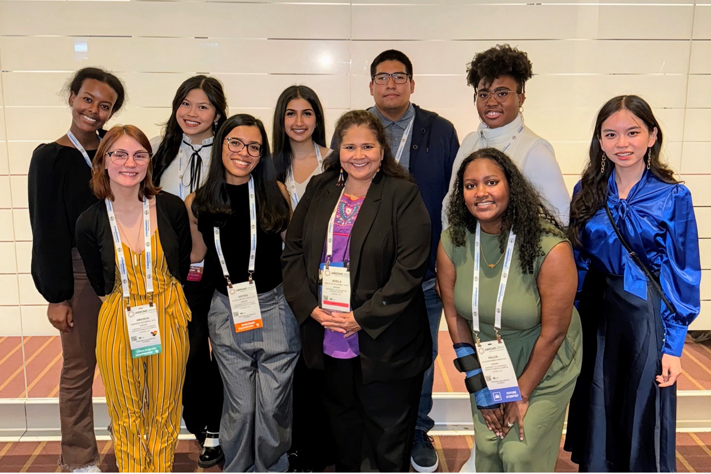 Group of students at 2024 ABRCMS Conference