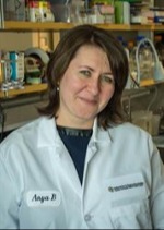 Anya Bilousova profile picture wearing white lab coat