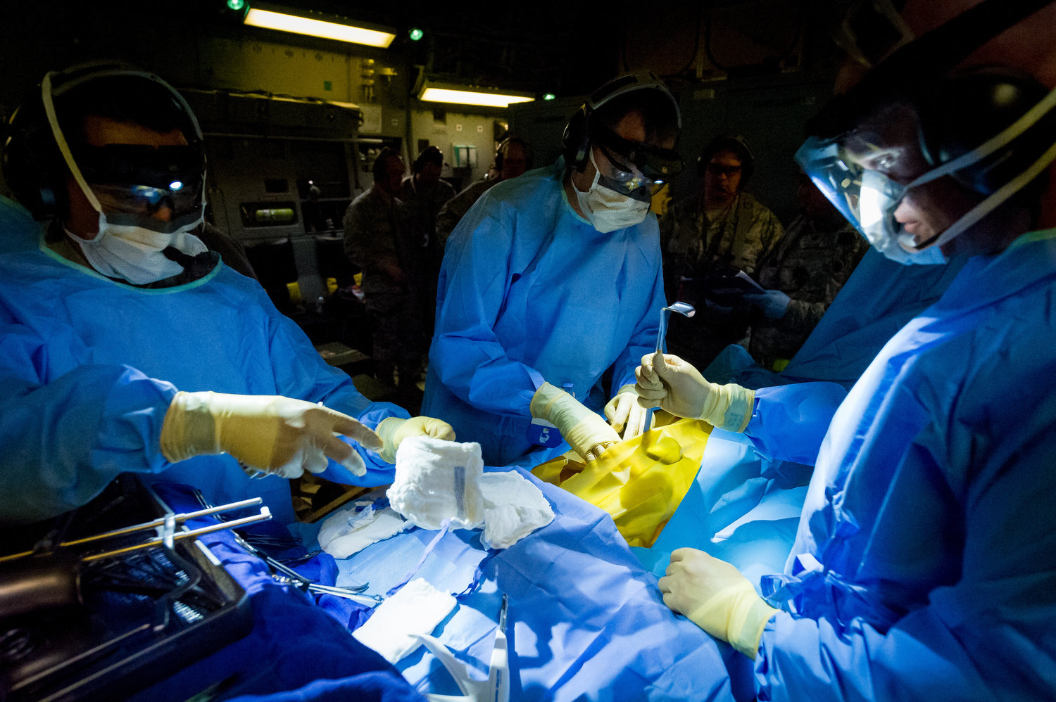 Picture of doctors at the Joint Readiness Training Center