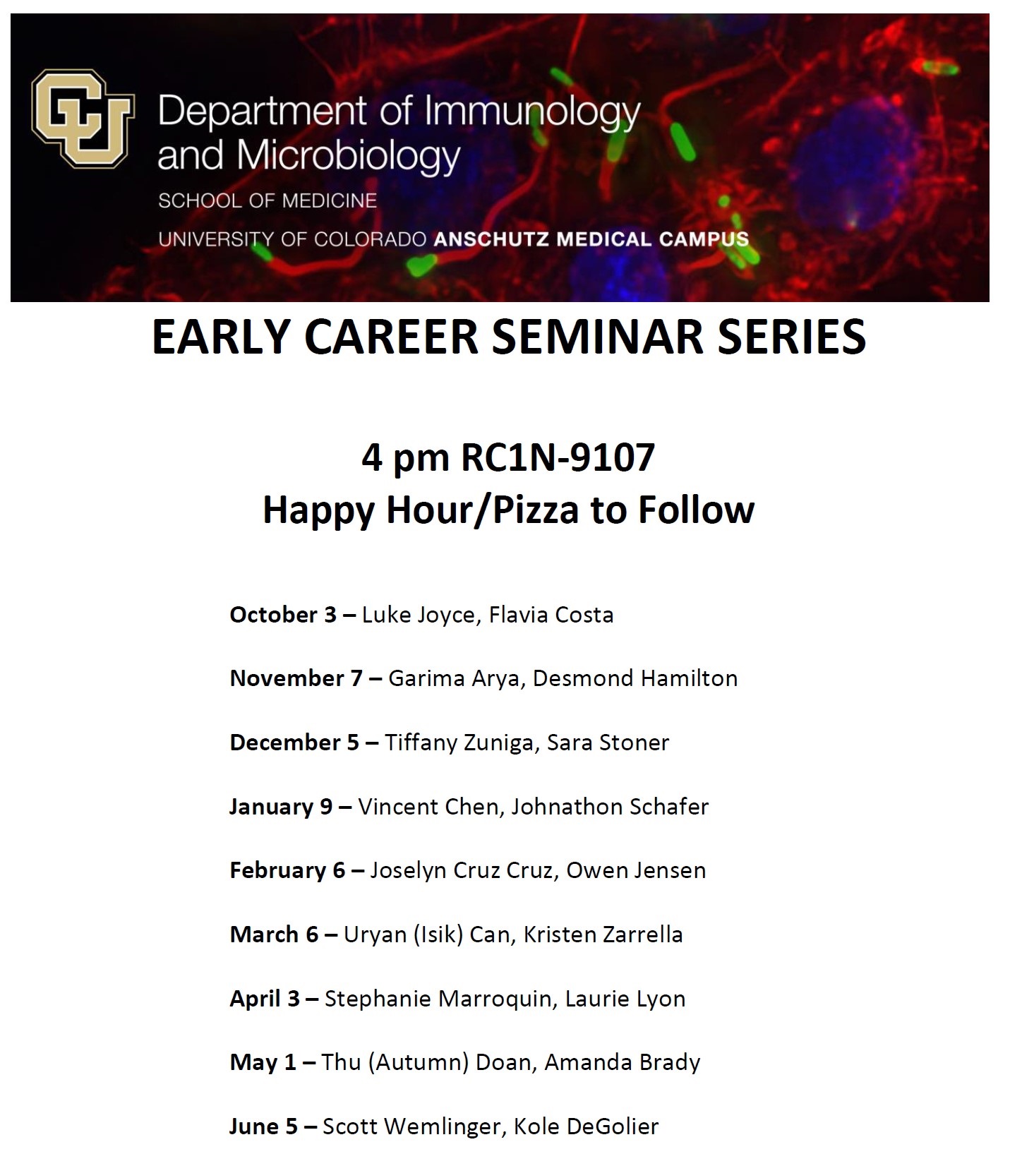 EarlyCareerSeminarSeriesSchedule24-25