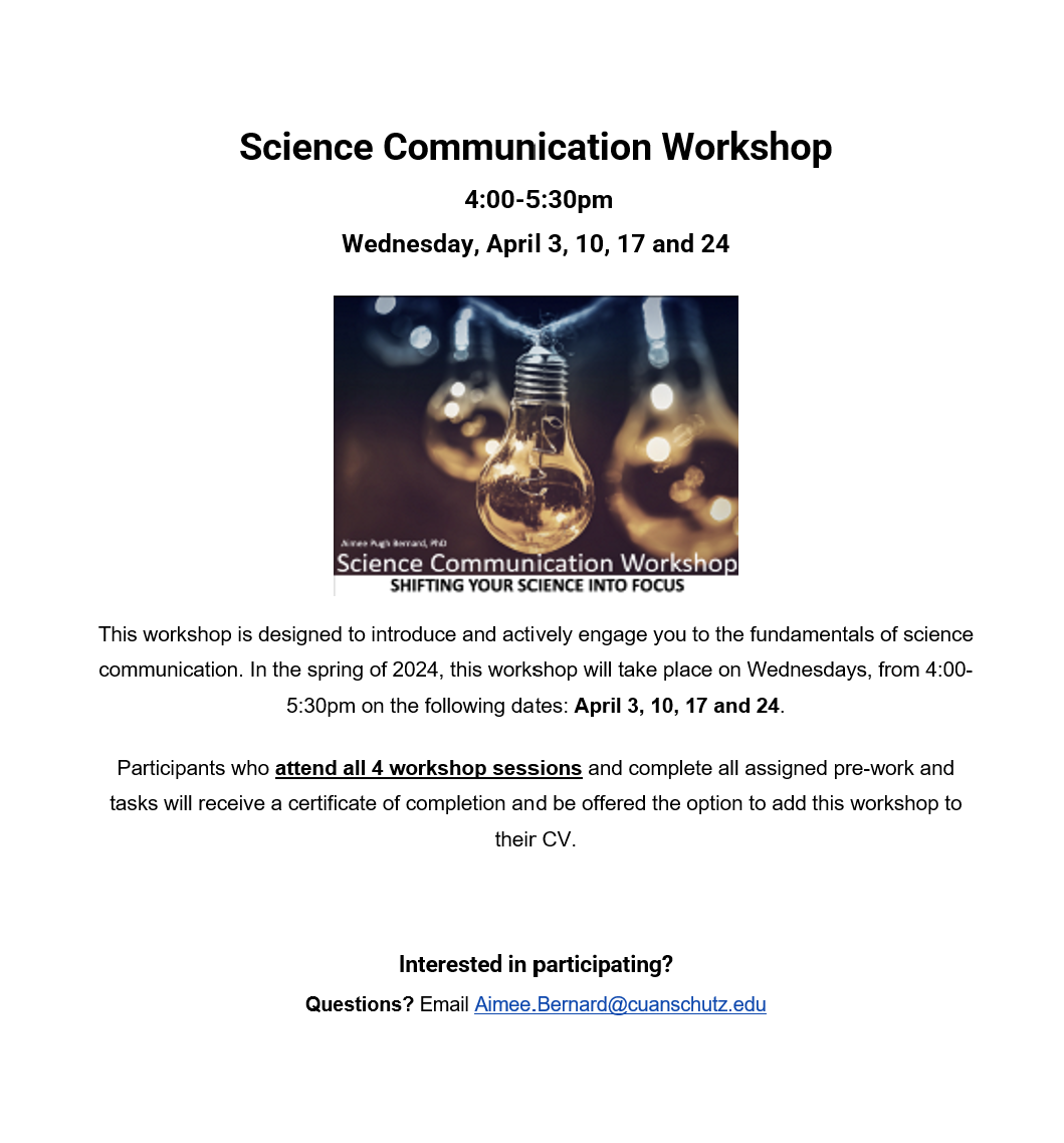 sciencecommunicationworkshop