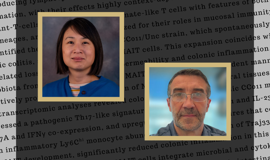 Dr. Loh and Dr. Gapin in CU Anschutz Today