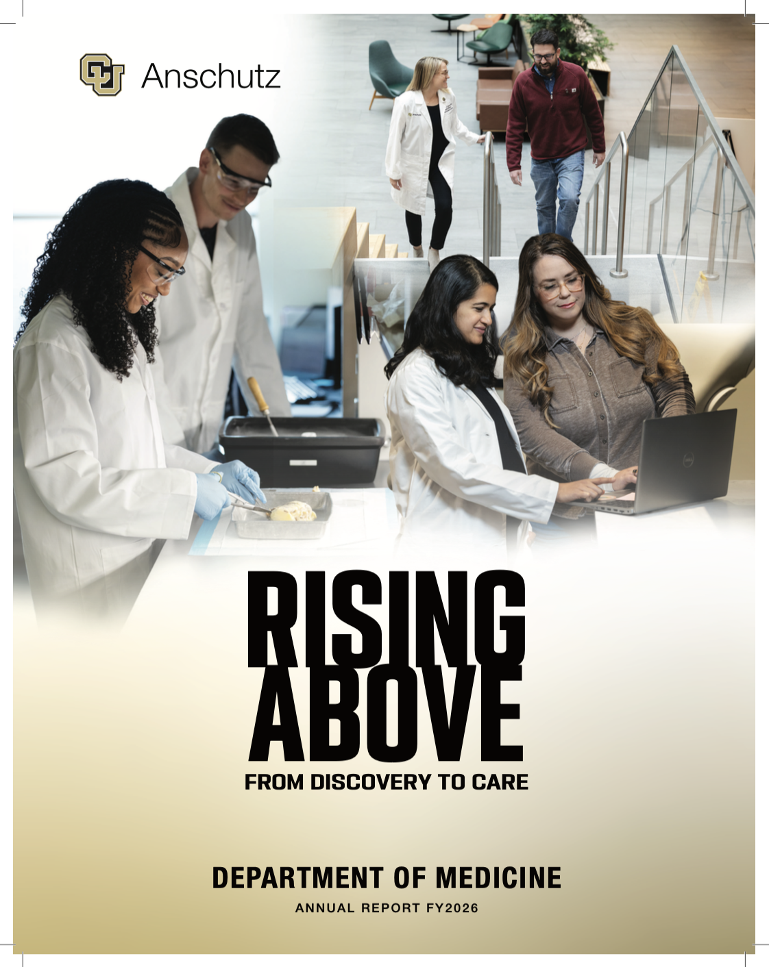 Department of Medicine's Annual Report Cover Photo