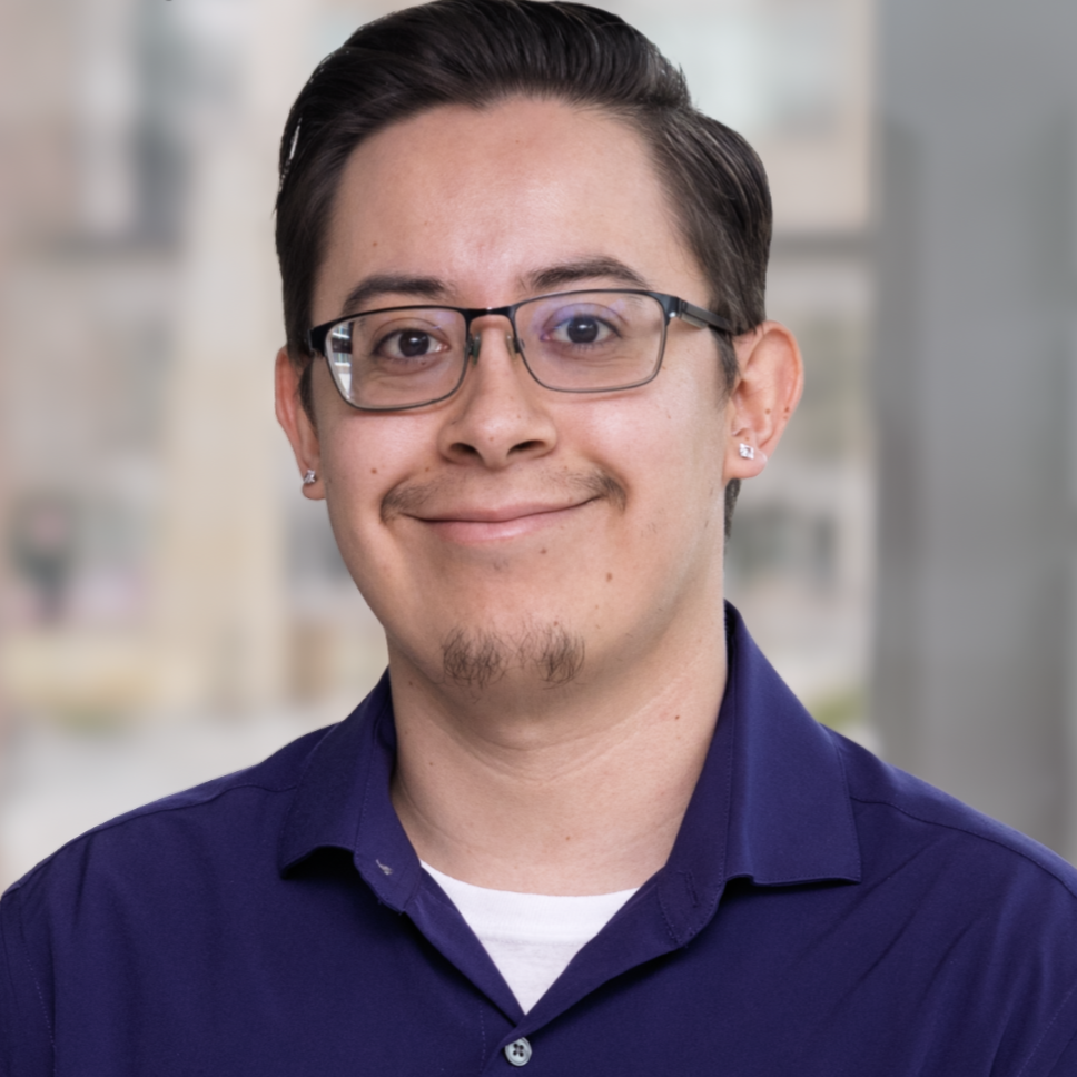 male smiling for a headshot