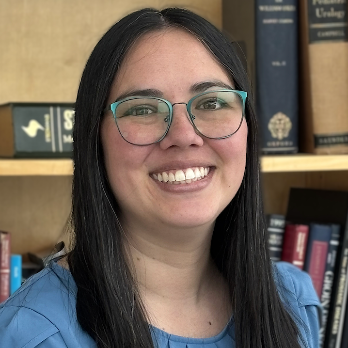 female smiling for a headshot