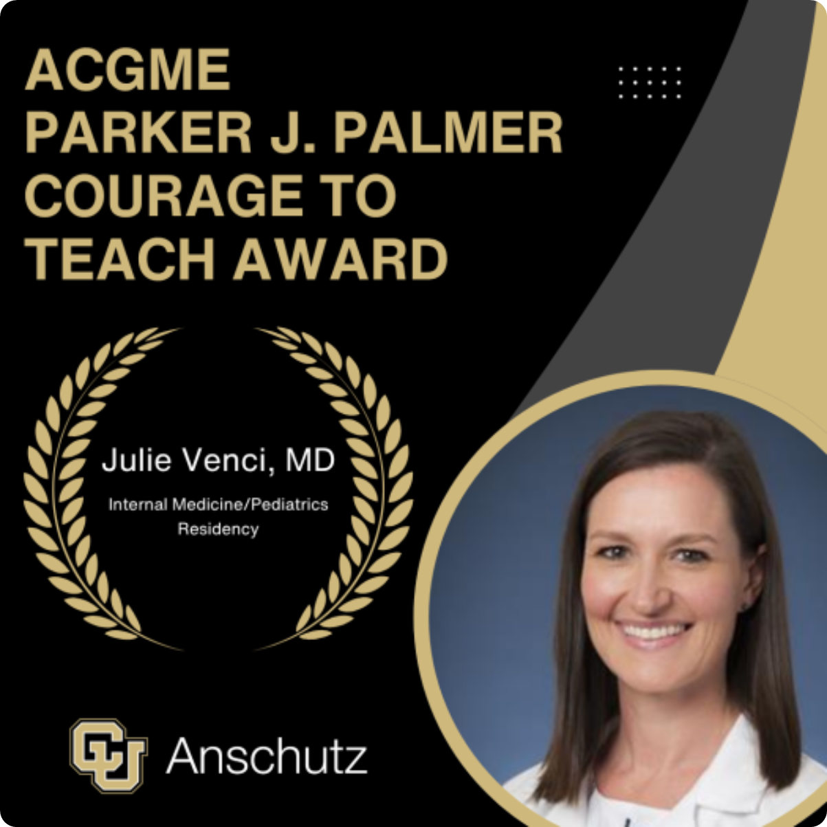 Julie Venci MD - Teaching Award