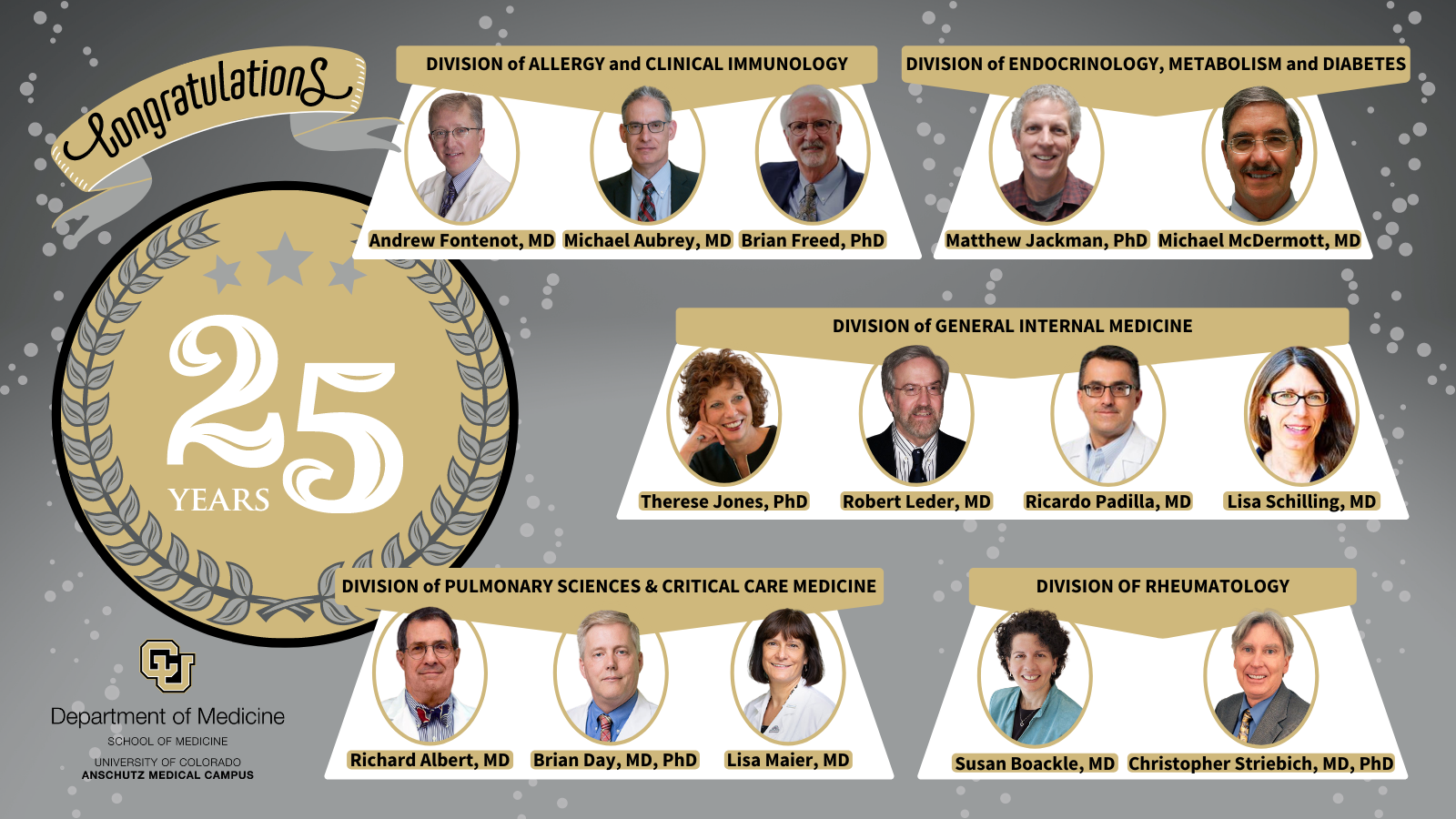 Congratulations on 25 years of service!