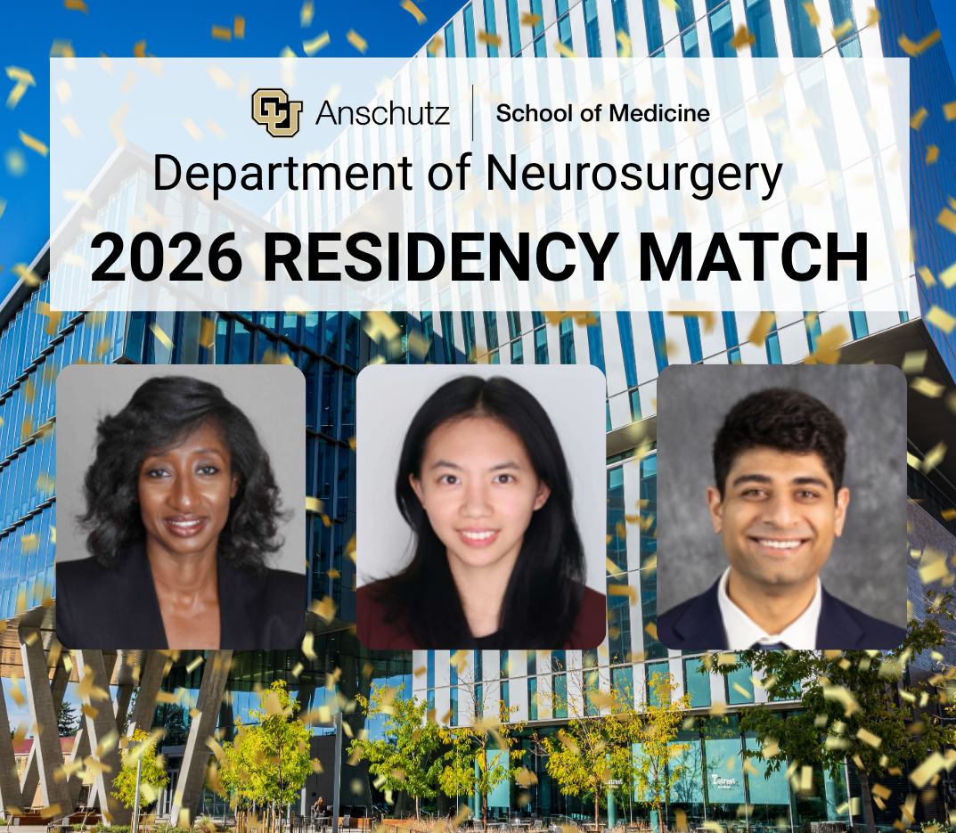 Newly matched residents Zaynab Sidi Mohamed, Janet Wu, and Aashay Patel.
