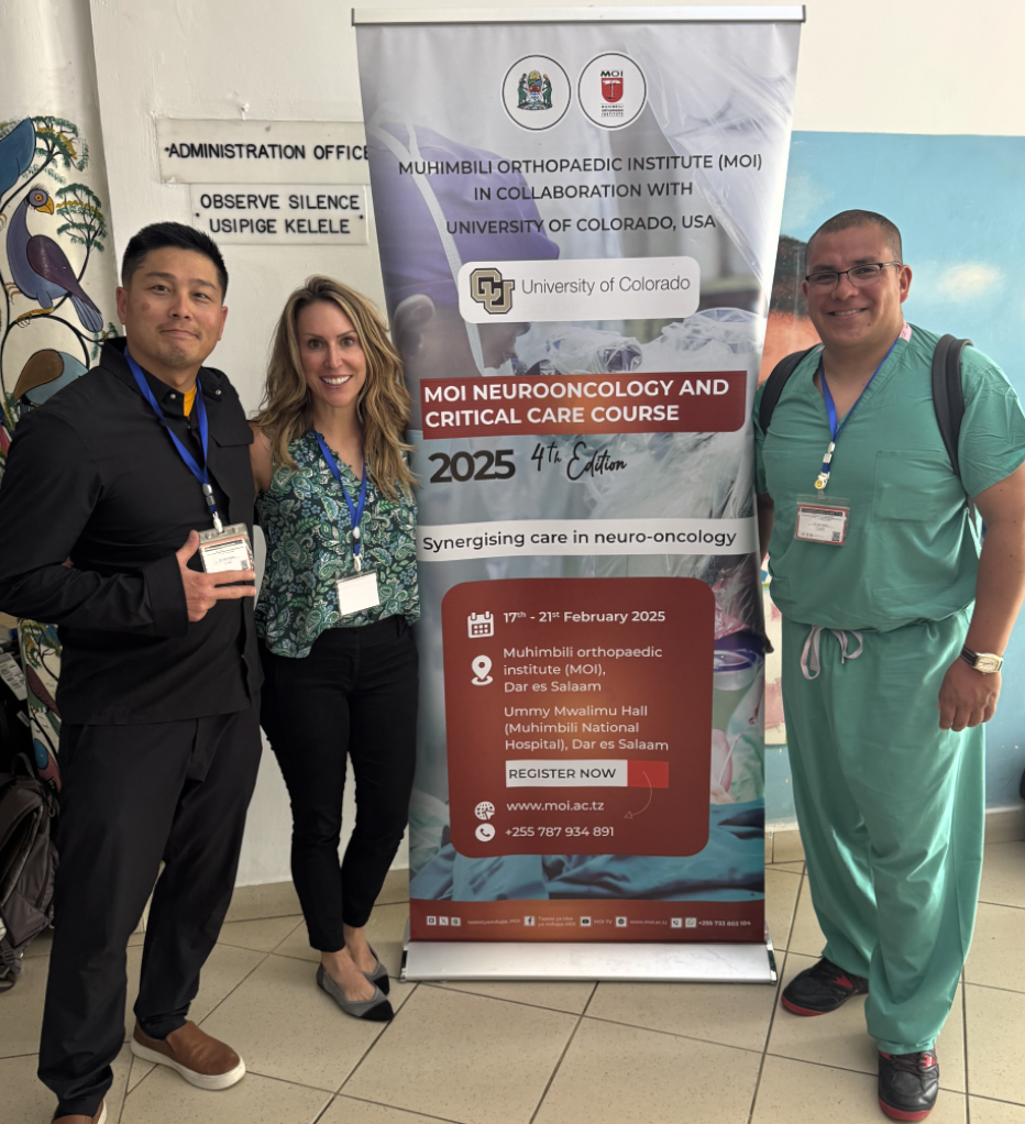 Members of the global neurosurgery team attending a course at the MOI symposium in Tanzania last year.