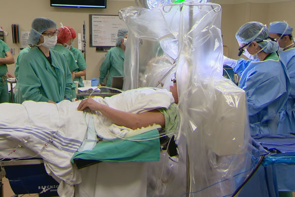 Brain surgery (OR photo)