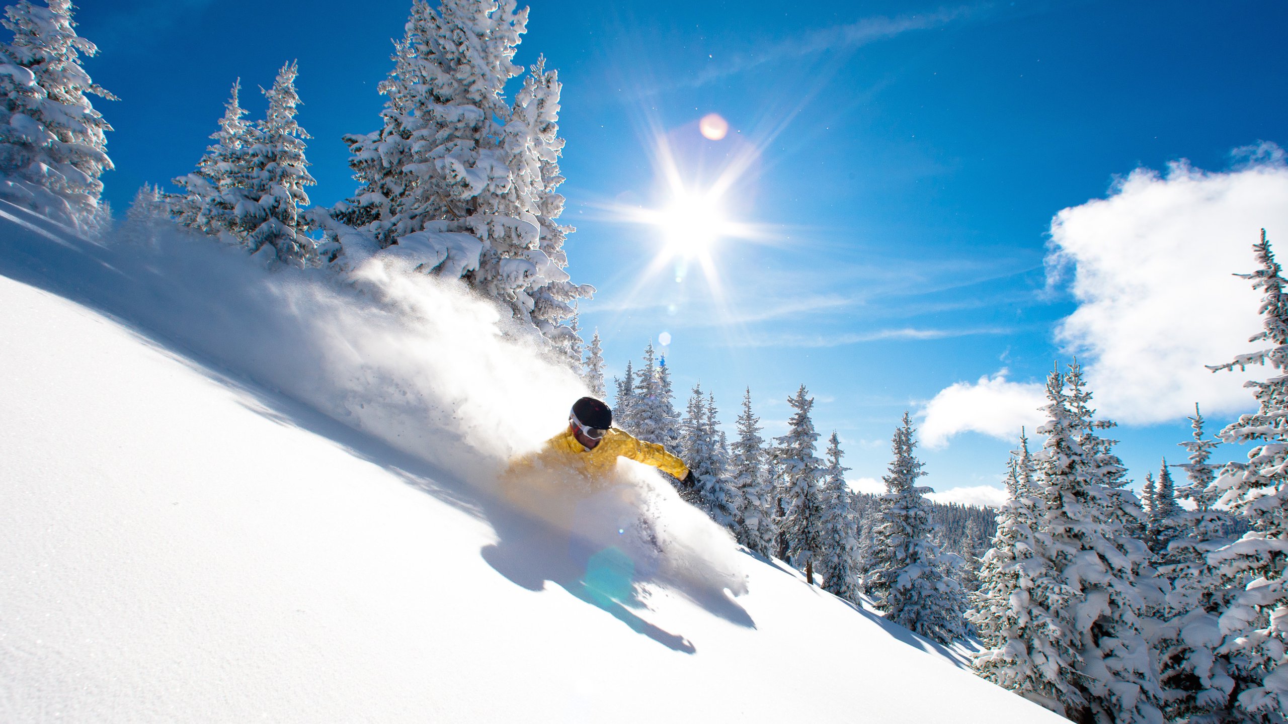 Vail skiing