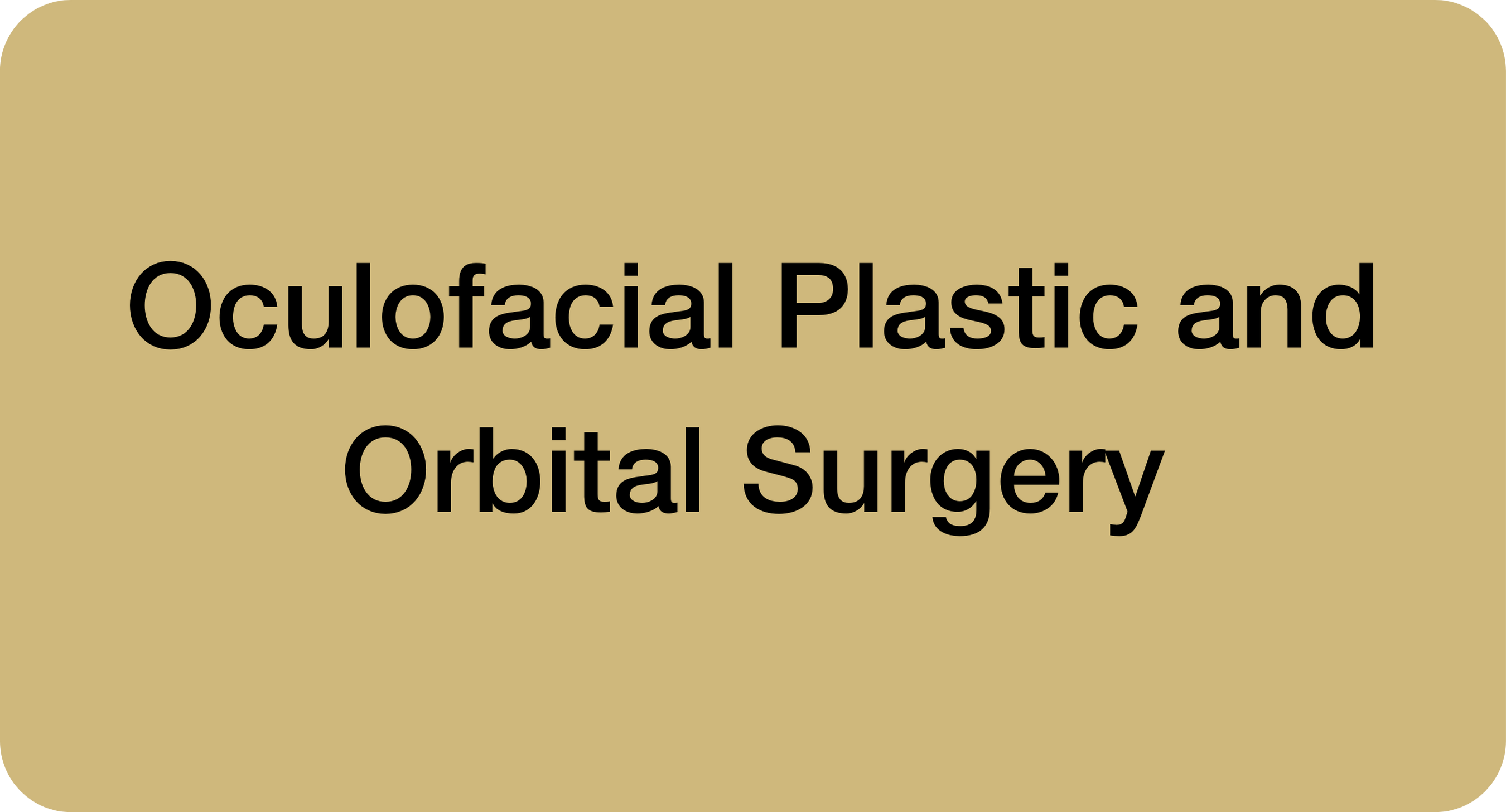 Oculofacial Plastic and Orbital Surgery