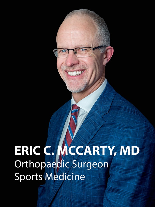 Eric C. McCarty, Orthopaedic Surgeon, Sports Medicine 