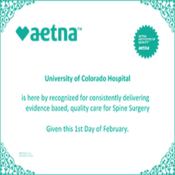 Aetna, Orthopedic Spine