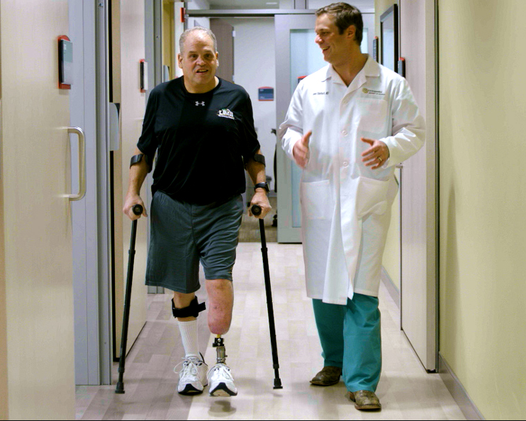 Osseointegration, Amputee Steps Back Into Life with Restored Limb