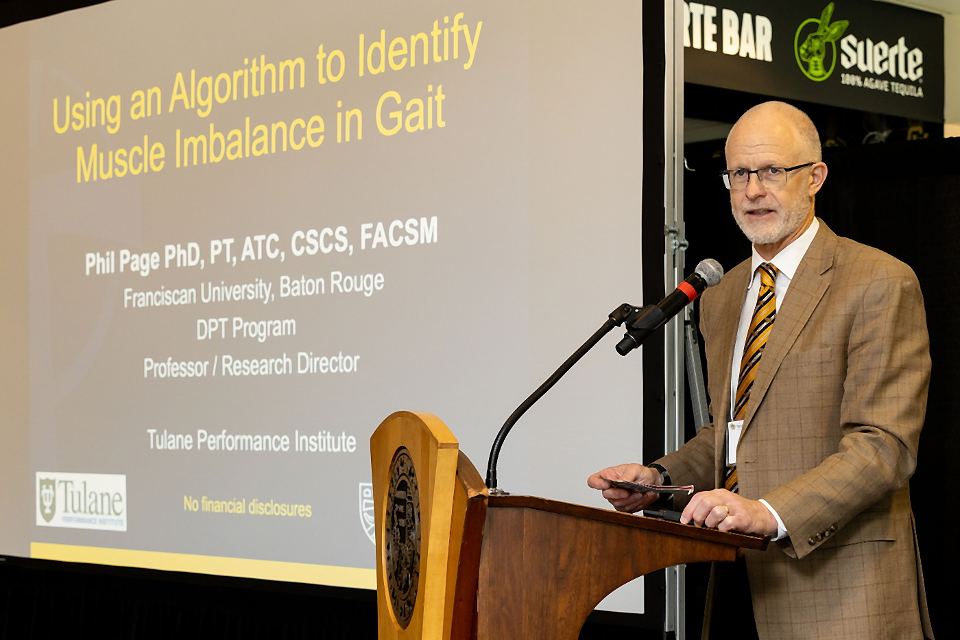 Eric McCarty MD, presenting during the 2025 CU Sports Medicine Fall Symposium