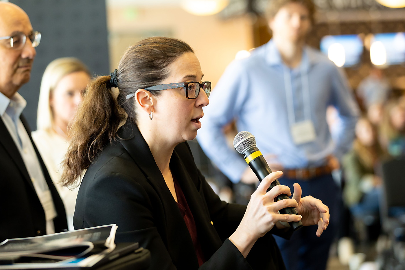 Rachel Frank, MD, lectur at the 2025 CU Sports Medicine Fall Symposium