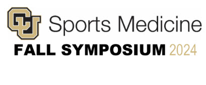 CU Sports Medicine Fall Symposium