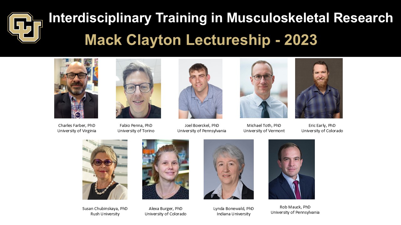 Mark Clayton Lectureship 2023