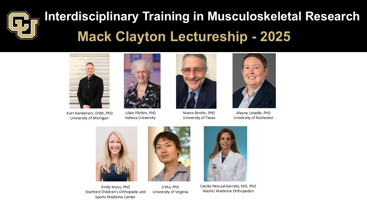 Mark Clayton Lectureship 2025