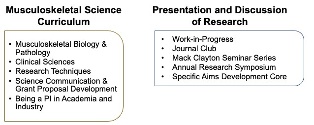 Musculoskeletal Science Curriculum-Presentation and Discussion of Research