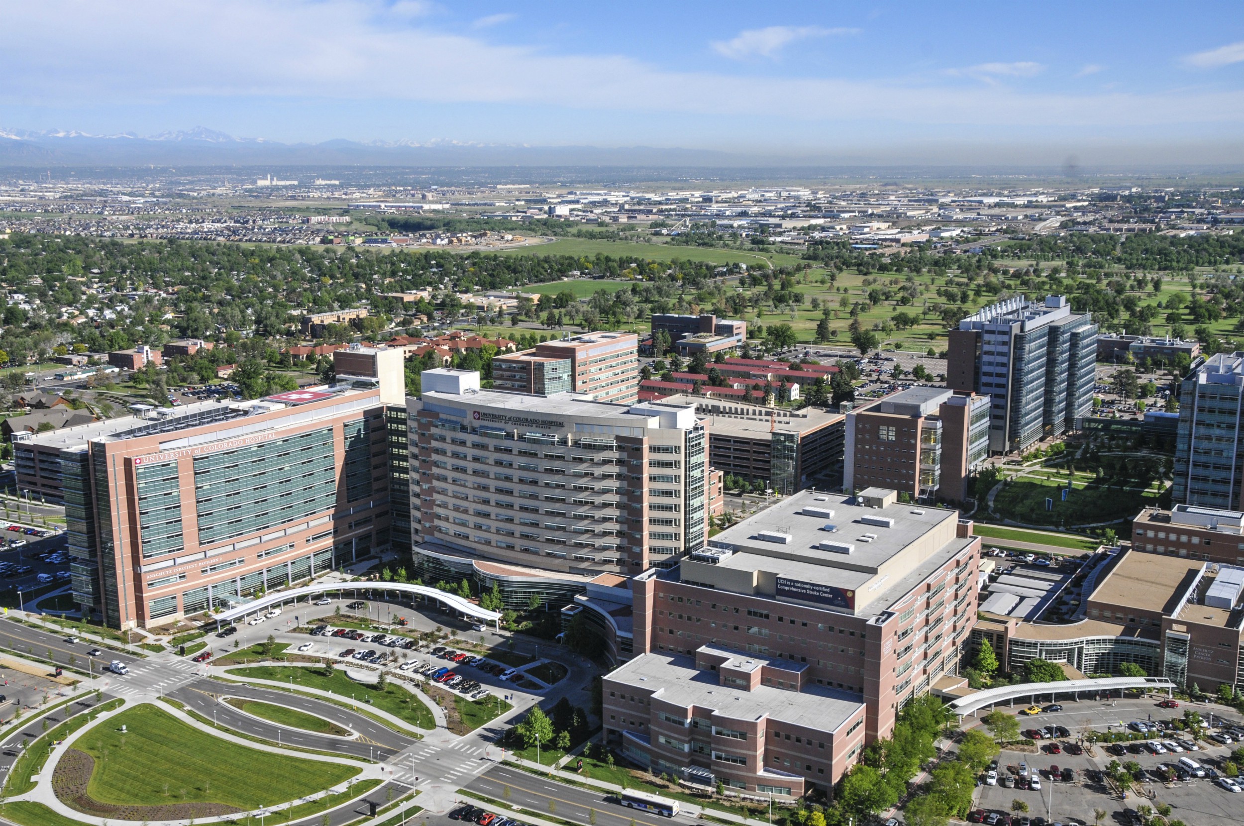 Aerial Photo of CU Anschutz